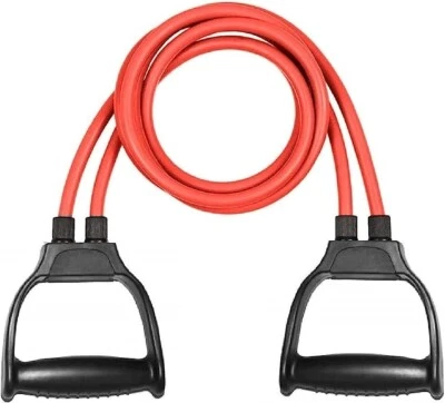 Tubo de Doble Tonificación Ejercicio Resistencia Tubo de Estiramiento Cuerpo Completo Trabajo Gimnasio Foto 1 de 4