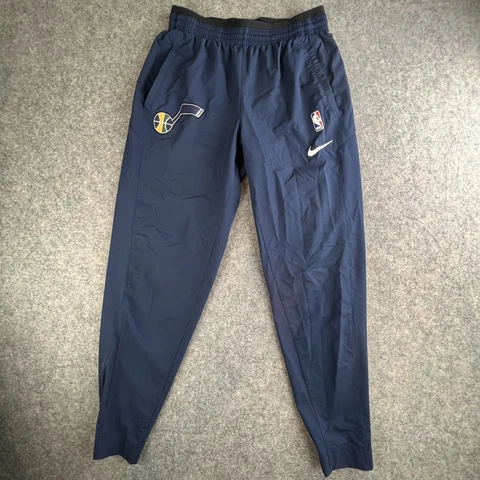 Nike NBA Utah Jazz Dri-fit Warm Up Pants Jogger Blue 859156-419 Men’s Sz Large Cover