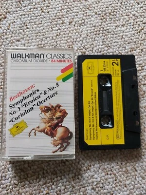 Beethoven - Symphonies Nos. 3 & 8 "Coriolan" Overture DGG Walkman Classics - Image 1 of 4