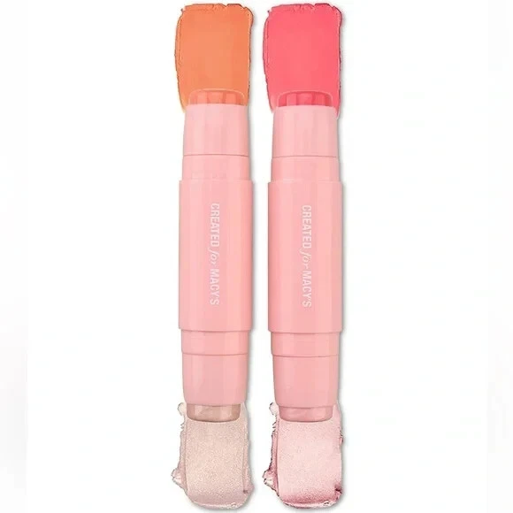 Macy's Women's 2 piece double sided blush and highlight stick set NWT  - Image 1 of 1