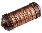 Cryptex Da Vinci Code Mini Cryptex Lock Puzzle Boxes with Special Copper