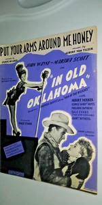Spartiti: Metti le tue braccia intorno a me, miele 1943 "Nel vecchio Oklahoma" - Foto 1 di 2