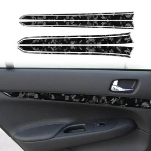 Forged Carbon Fiber Interior Door Panel Cover Trim for Infiniti G35 G37 G25 - Imagen 1 de 6