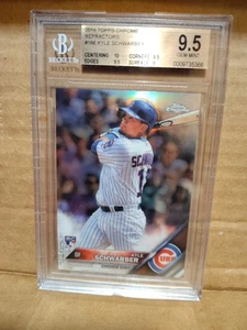 2016 Topps Chrome Refractor Kyle Schwarber BGS 9.5 Rookie RC Cubs Phillies - Bild 1 von 2
