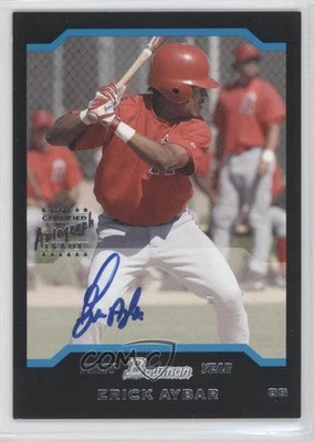 2004 Bowman First Year Auto Erick Aybar #172 Rookie Auto RC - Image 1 of 2