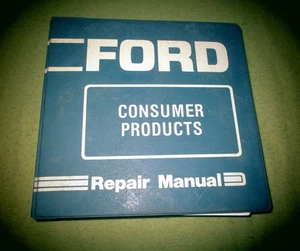 Manual de reparación de productos de consumo Ford en carpeta Ford de 3 anillos - tractores de conductor más - Imagen 1 de 3