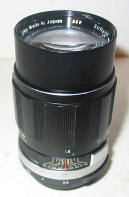 SOLIGOR 2,8/135MM OBJEKTIV 135MM f/2,8 – EXAKTA MOUNT - Bild 1 von 4