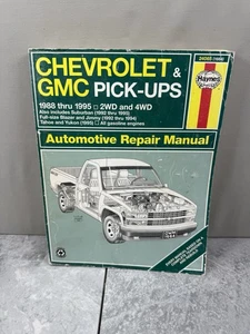 Haynes Repair Manual 24065 (1664) Chevrolet & GMC Pick-Ups 1988-1995 All Models - Picture 1 of 6
