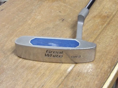 Tiger Shark Great White GW-3 35" Putter Super Stroke Slim Grip Very Nice!! - Image 1 of 4