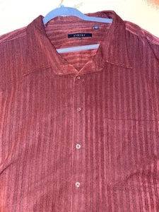 Synergy. Button-down Shirt Red. 5XLT. (A001) - Picture 1 of 2