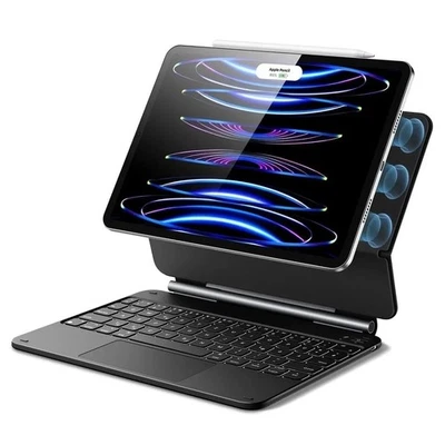 iPad Air 11 inch M2 2024 Keyboard Case Magnetic Trackpad Backlit &  Pro 11 New - Image 1 of 4