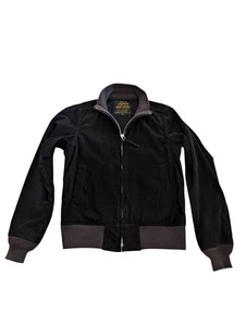 Iron Heart Men's IHJ-95-BLK Corduroy Tanker Jacket Size Small - Picture 1 of 5