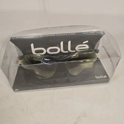 Gafas Bollé Saftey 40046 contorno tinte amarillo marco de nailon semi-sin montura Foto 1 de 4