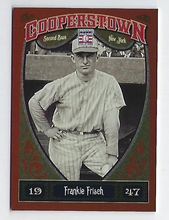 Frankie Frisch 2013 Panini Cooperstown Baseball Card #15 Ltd #225/325 - Image 1 of 1