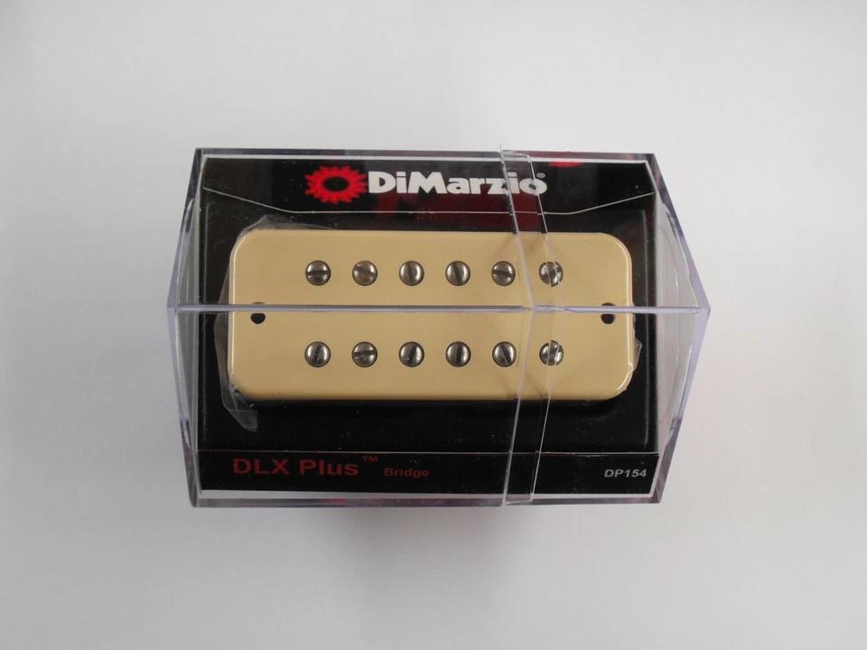 DiMarzio DLX Plus Soap Bar Bridge Humbucker Creme DP 154 - Image 1 of 1
