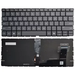 Laptop NEW FOR HP ProBook 445 440 G11 Elitebook 640 G11 US Keyboard Backlit - Picture 1 of 5