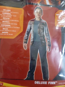 Star wars size 9-10 years old delux finn child costume 3D details - Picture 1 of 6