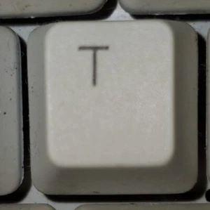 T Key Only For Micro Innovations Keyboard Replacement Part One Piece - Picture 1 of 2