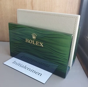 ROLEX dealer CATALOGUE HOLDER wave DEALERDISPLAY 100% auth display ENVELOPE - Picture 1 of 9