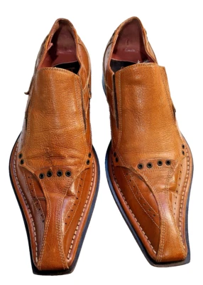 Jo Ghost 皮革方头正装鞋 42 码意大利制造 — 第 1/4 张图片