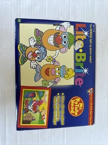 Vintage 1996 Hasbro Lite-Brite Mr. Potato Head Picture Refill Sheets Glowing Fun - Picture 1 of 2