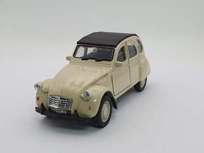 Citroen 2CV Welly 1/38 Avorio - Immagine 1 di 4