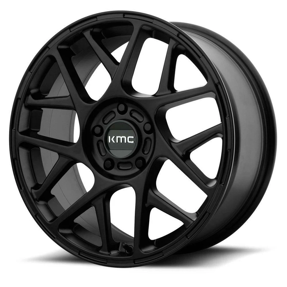 Llanta 17 pulgadas 17x8 KMC KM708 BULLY negro satinado 5x110 +38 Foto 1 de 1