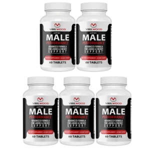 VirilWood Performance & Drive for Men, Male Enhancement Supplement - 5 Bottles - Picture 1 of 5