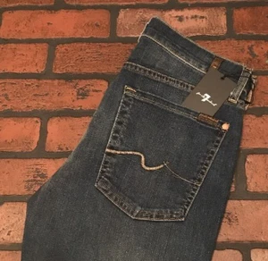 7 For All Mankind Slimmy Men's Jeans Size 31 NWT - Picture 1 of 6
