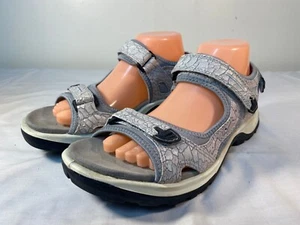 Sandalias Ecco Yucatán Para Mujer Beige Rosa Cuero Confort - EU 41 (US 10-10.5) - Imagen 1 de 7