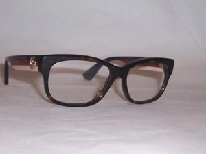 NEW GUCCI EYEGLASSES GG 0278O 002 HAVANA 53 mm RX AUTHENTIC 0278 - Picture 1 of 9