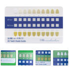 Zahnfarbkarte Zahnärztliche Ausrüstung Zähne Farbschlüssel Aufhellung