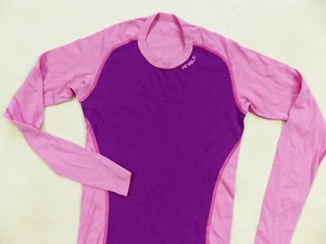 GIRLS DEVOLD NORWAY 100% MERINO WOOL THERMAL SWEATER BASELAYER TOP s. 12 Age - Picture 1 of 6