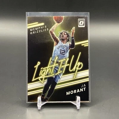 2021-22 Panini Donruss Optic Ja Morant Light It Up #6 Grizzlies (TTC302) - Image 1 of 2