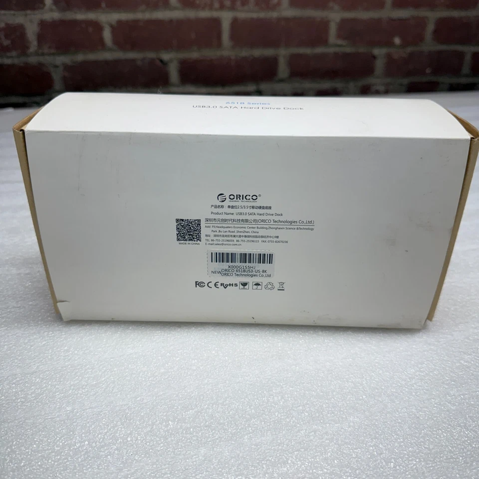 Orico SATA Drive Dock 6518US3-US-BK - Image 1 of 2