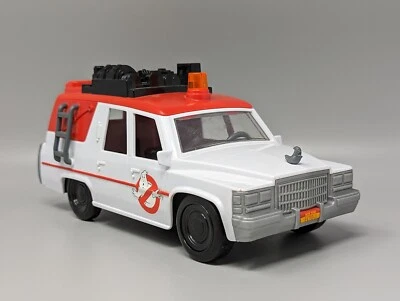 2016 Mattel Ghostbusters Ecto-1 Ambulance Lighted Car 9” No Figure Working Light - Image 1 of 4