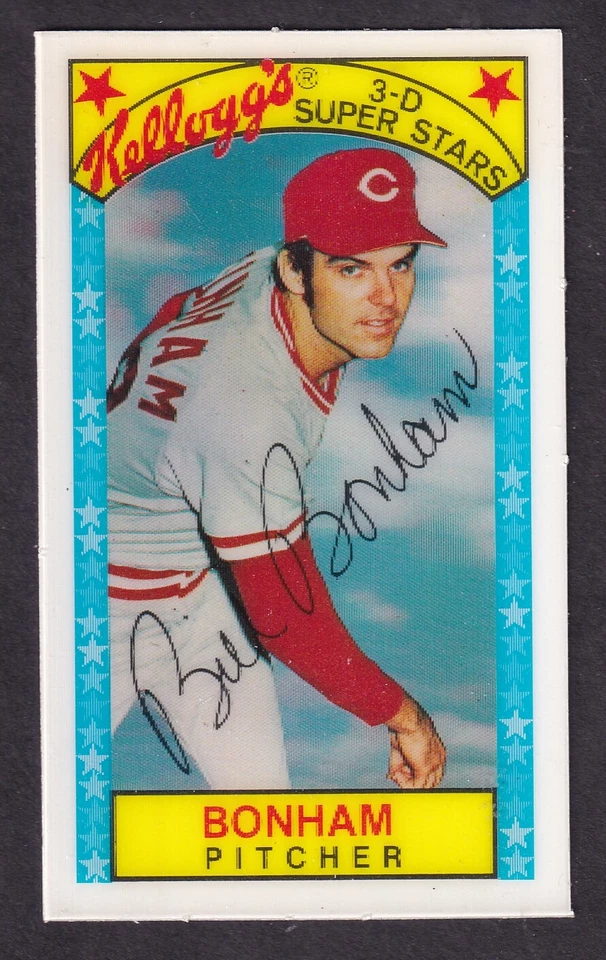 1979 KELLOGG'S BILL BONHAM CARD NO:31 MINT CONDITION - Image 1 of 1