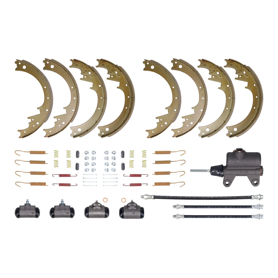 Kit de revisión de frenos Deluxe 1949 Cadillac serie 60 61 62 con cilindro maestro Foto 1 de 4