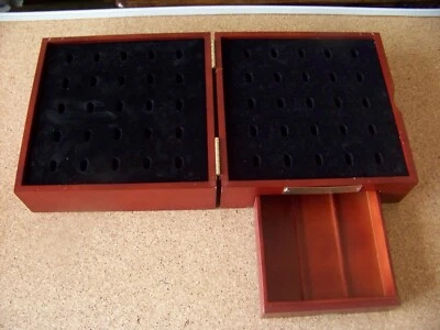 NY New York Yankees World Series pin set box Willabee & Ward W&W holds 50 pins  - Image 1 of 4