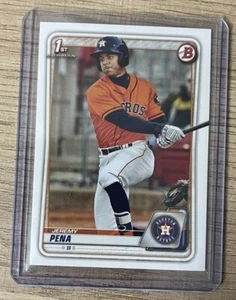 Jeremy Pena 2020 Bowman #BP-61 1. Prospects Houston Astros A6 - Bild 1 von 2