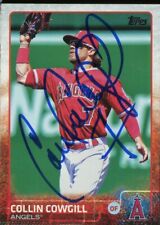 2015 Topps COLLIN COWGILL Signed Card autograph AUTO METS ANGELS