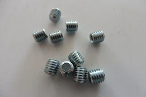 10 Stk. Innensechskantschrauben M5 x 5mm verzinkt - Bild 1 von 2
