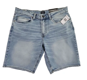 Buffalo David Bitton Dean Shorts Men's W36 Relaxed Straight Blue NWT MSRP $89 - Picture 1 of 15