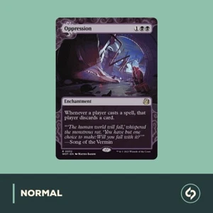 MTG | Oppression | WILDS OF ELDRAINE | QUASI NUOVO | EN | VETRINA - Foto 1 di 1
