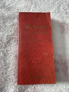 Websters Vest Pocket Dictionary Self Pronouncing De Luxe Edition Vintage VTG - Picture 1 of 5