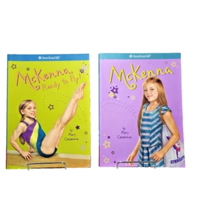 American Girl Books Lot of 2 McKenna & McKenna Ready To Fly Softcover - Picture 1 of 9
