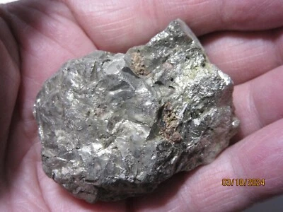 Pyrite Rough Nugget 2 Inch Mineral Collectible PRNMC-2 - Image 1 of 4