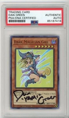 PSA Signed Dan Green Dark Magician Girl LART-EN019 The Lost Art Promotion - Image 1 of 2