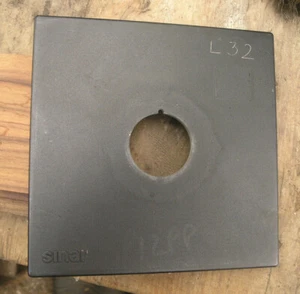 original Sinar F & P fit lens board copal 0 34.6mm hole - Picture 1 of 2