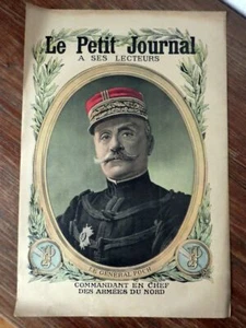 LE PETIT JOURNAL à ses lecteurs (Supplément) 1915 LE GENERAL FOCH - Picture 1 of 1